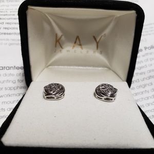 Round Diamond Earrings